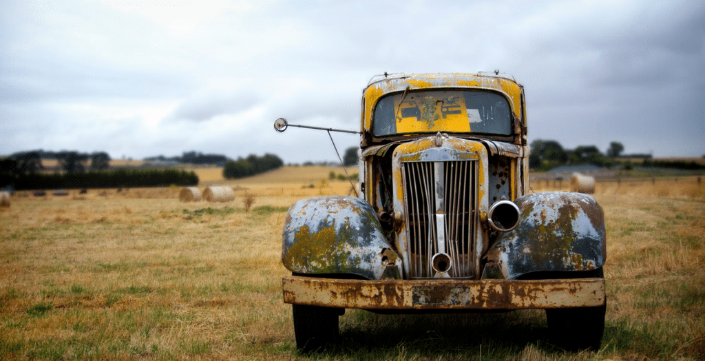 An Antique Truck