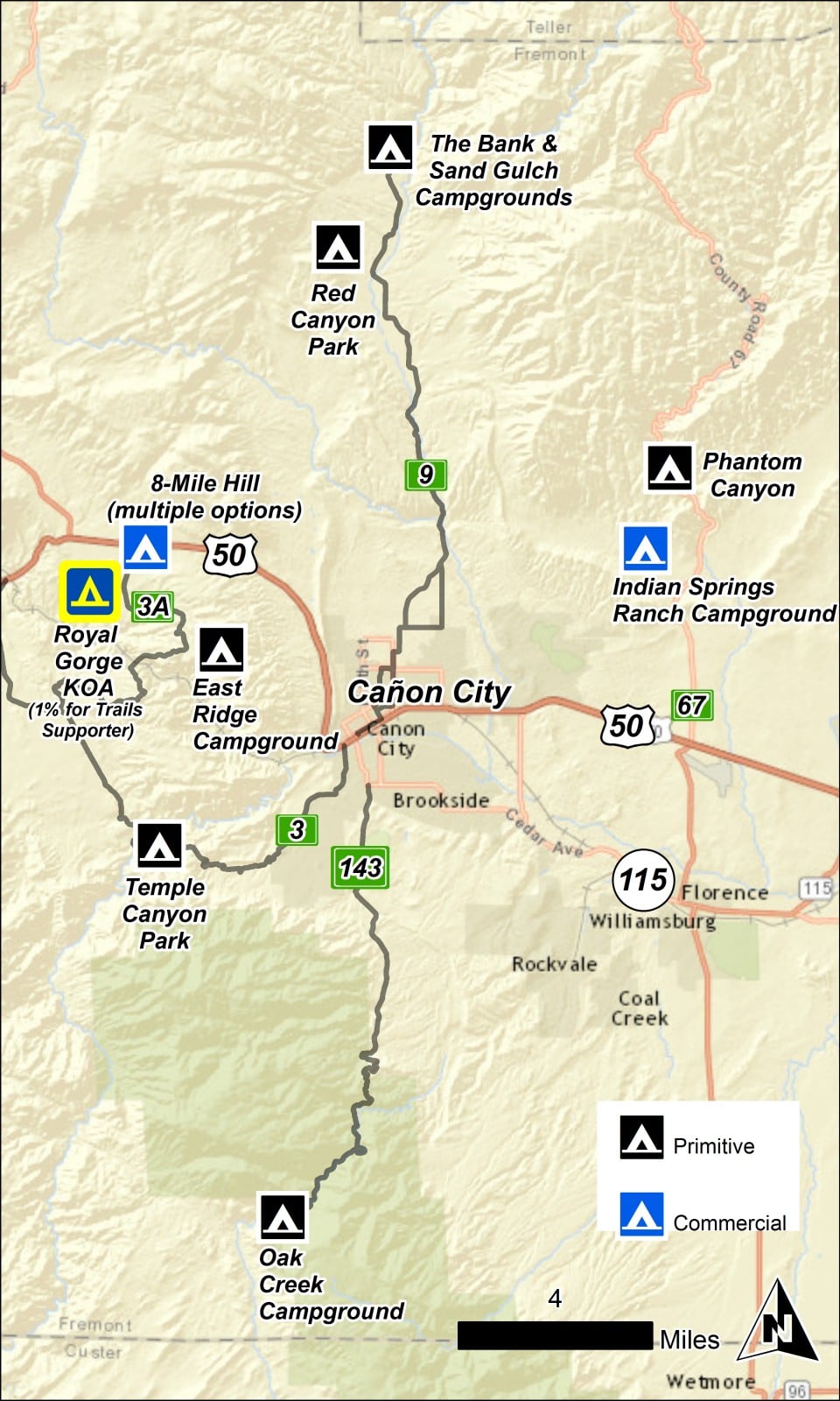 FAR_AG_Camping_Map_REV_2017 - Royal Gorge Region