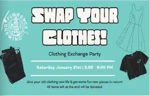 Clothing Swap at Florence Brewing