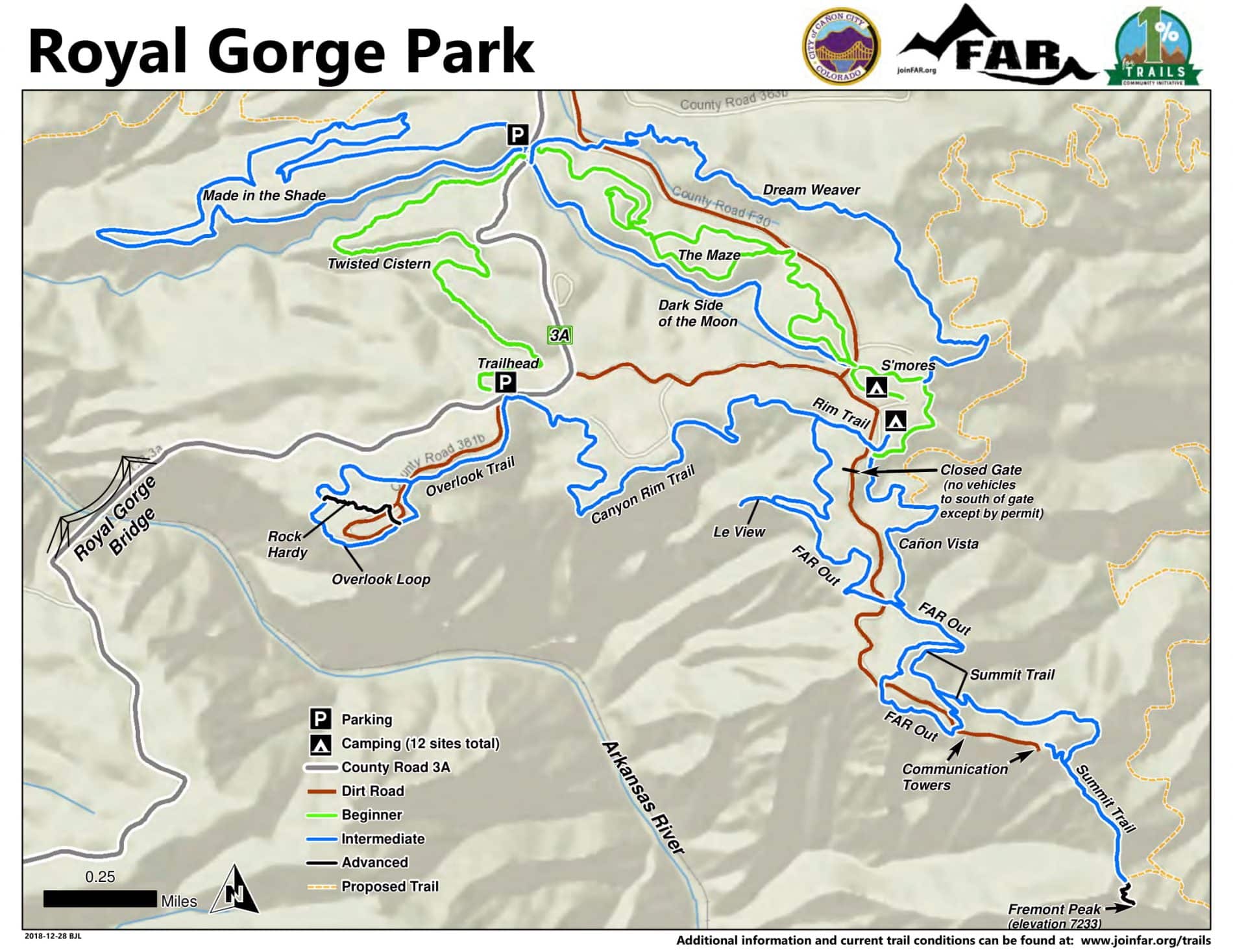 Royal Gorge Trail Map Trailmap_Royalgorge_2019-1 - Royal Gorge Region