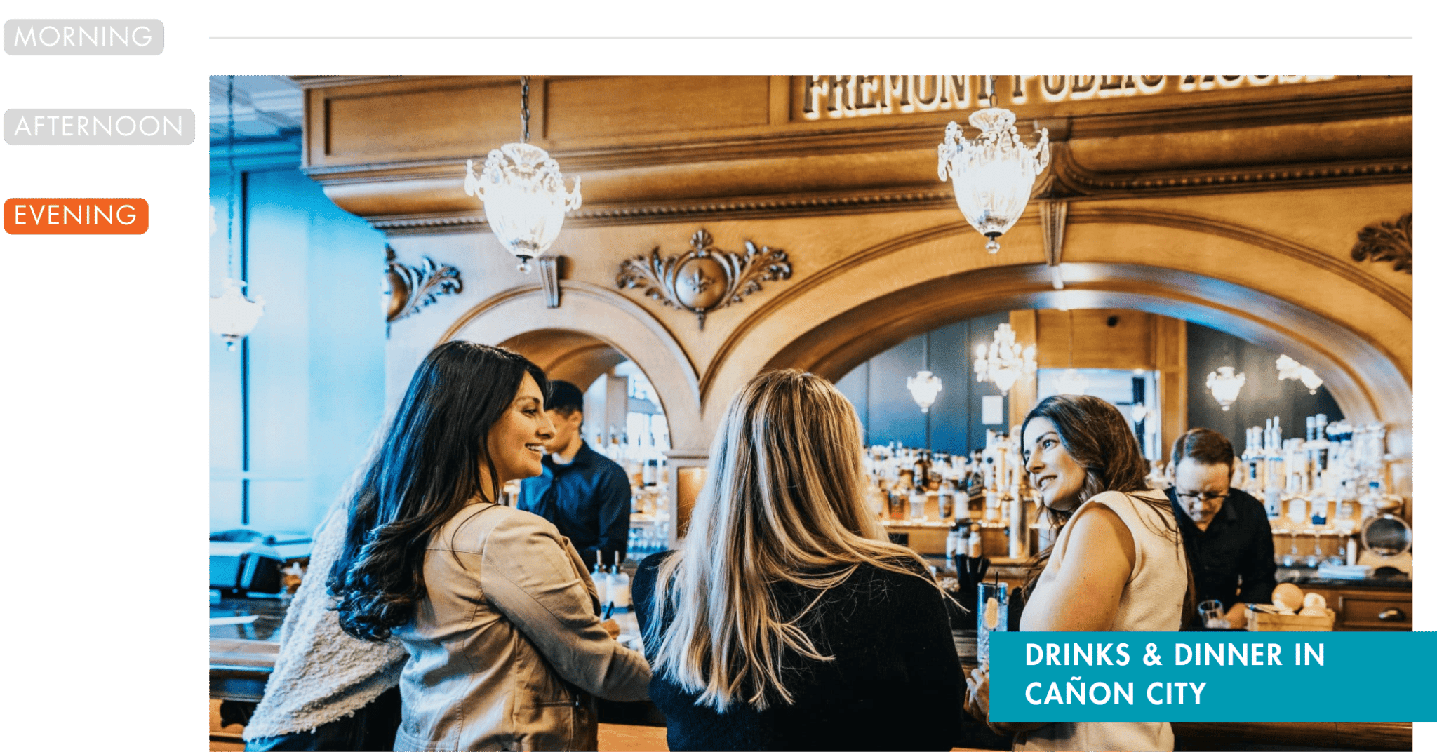 Winter Itinerary -Evening in Cañon City