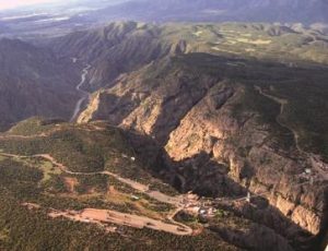 The Royal Gorge from Above