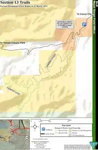 Section 13 Trail Map