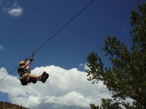 Ziplining in the Royal Gorge Region